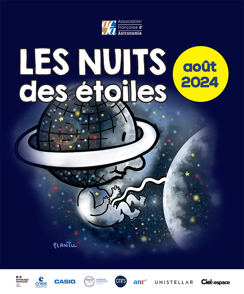 affiche AFA pour les nuits des étoiles 202'